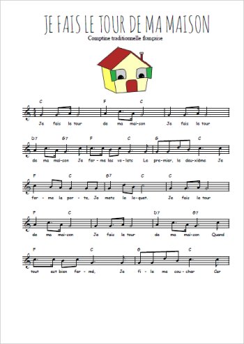 Je fais le tour de ma maison